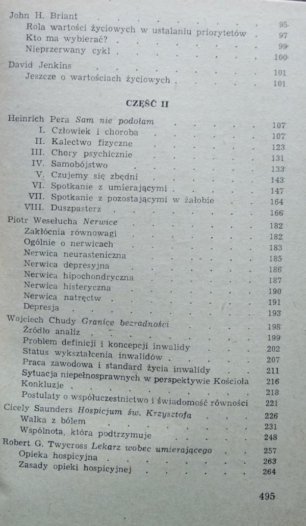 Halina Bortnowska • Sens choroby, sens śmierci, sens życia  [Simone Weil, Soren Kierkegaard, Ivan Illich]