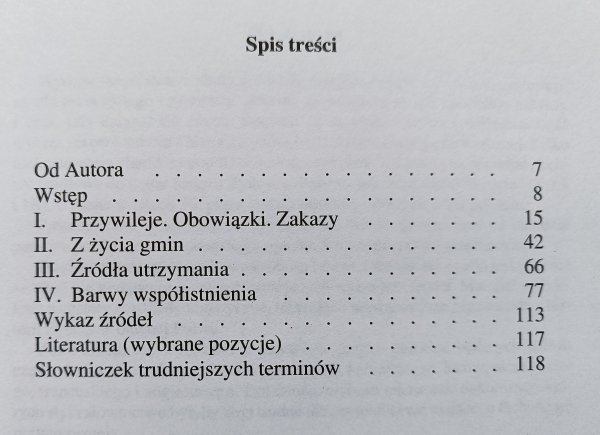 Dzieje Żydów w Polsce. XI-XVIII wiek. Wybór tekstów źródłowych