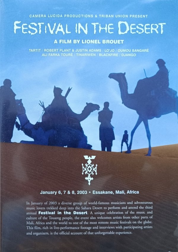 Festival in the Desert. A Film by Lionel Brouet DVD