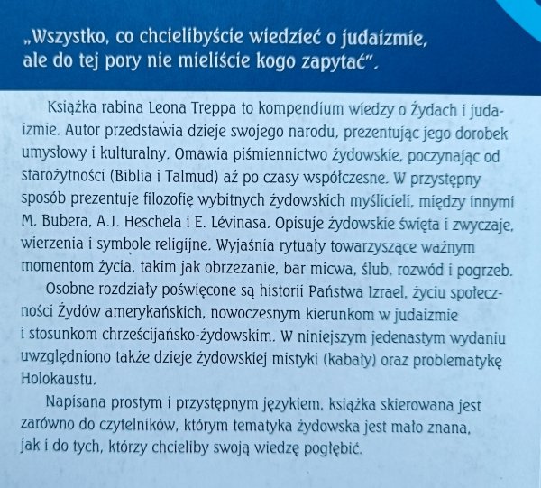 Leo Trepp Żydzi: naród, historia, religia