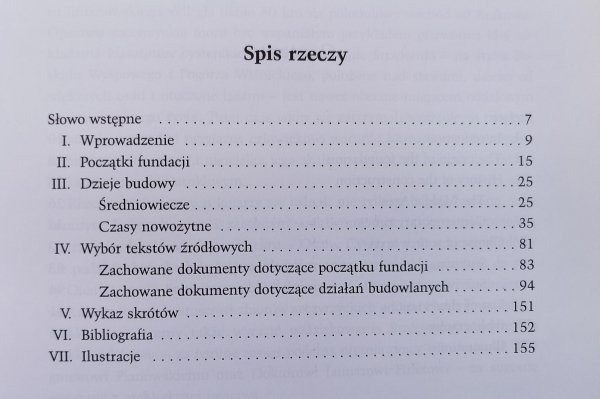 Szczyrzyc. Dzieje budowy Opactwa Cysterskiego