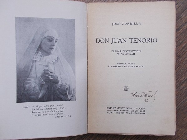 Jose Zorrilla • Don Juan Tenorio [ekslibris]