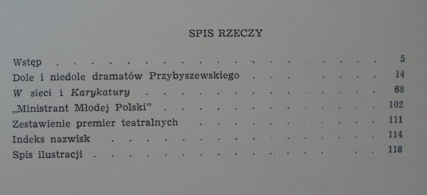 Roman Taborski • Trzech dramatopisarzy modernistycznych. Przybyszewski - Kisielewski - Szukiewicz