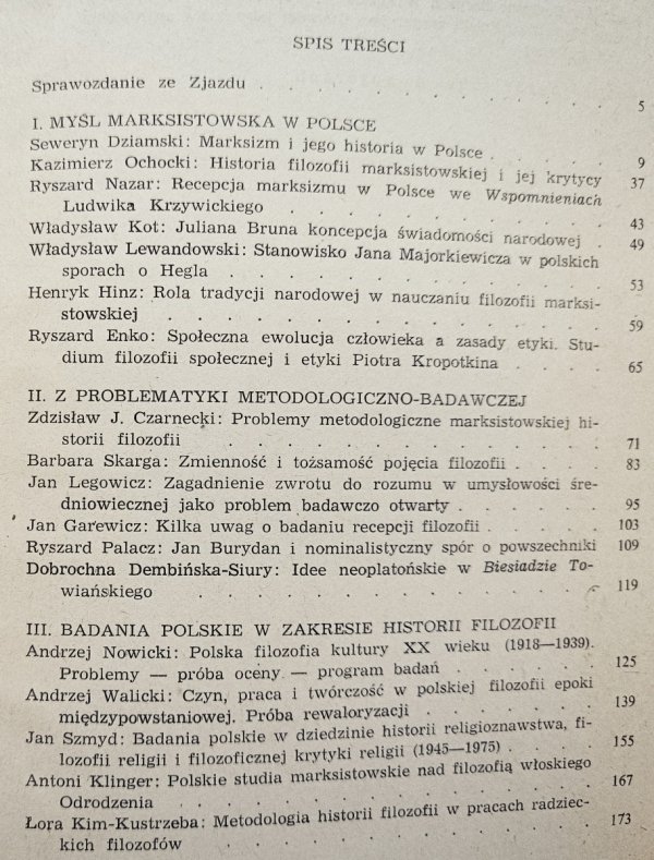 Wybrane zagadnienia z historii filozofii polskiej na tle filozoficznej umysłowości europejskiej