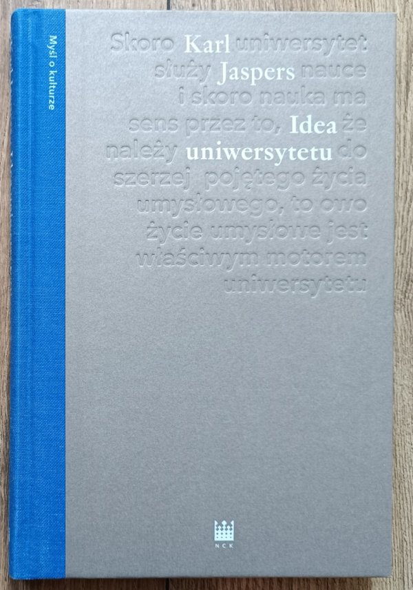 Karl Jaspers Idea uniwersytetu
