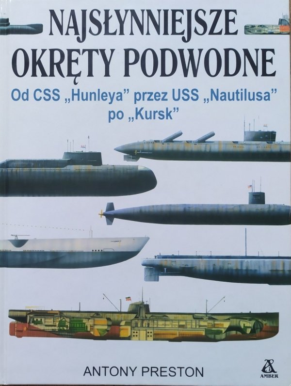 Antony Preston Najsłynniejsze okręty podwodne