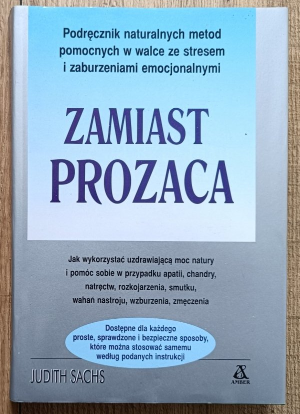 Judith Sachs Zamiast Prozaca