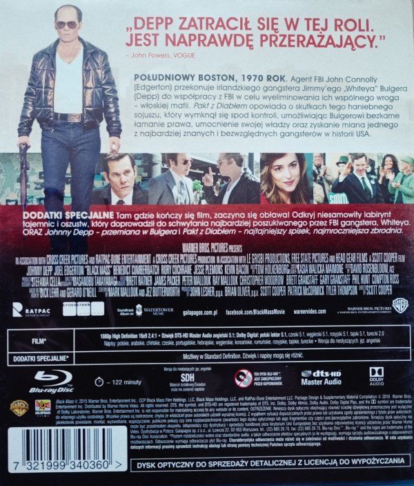 Scott Cooper Pakt z diabłem [BLU-RAY]