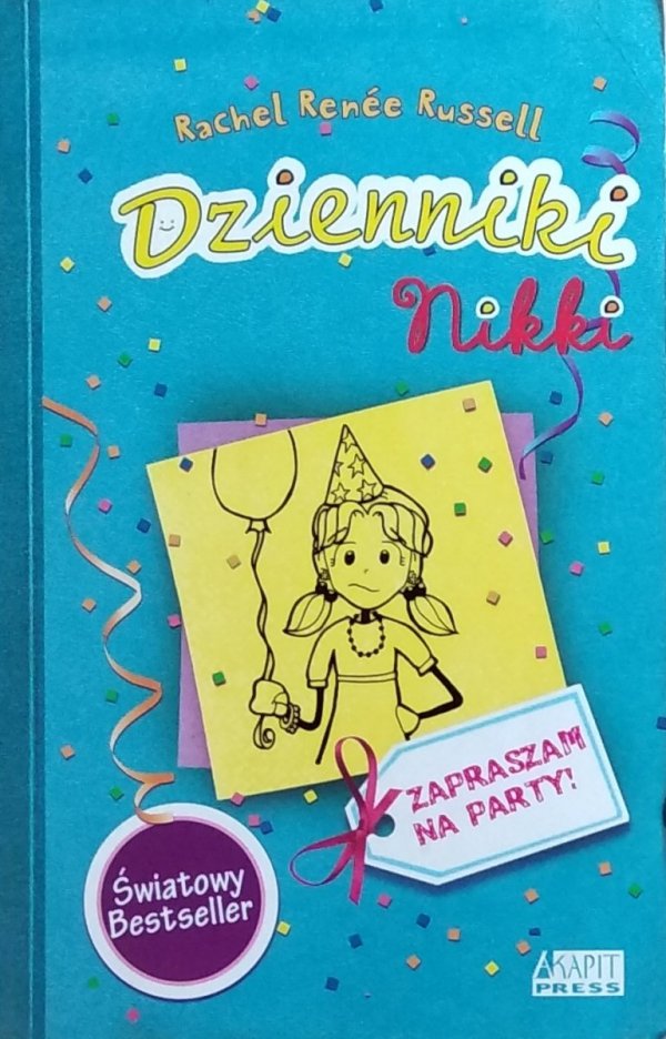 Rachel Renee Russell • Dzienniki Nikki. Zapraszam na party