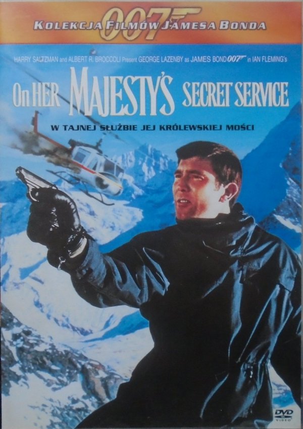 Peter R. Hunt • On Her Majesty's Secret Service. W tajnej służbie Jej Królewskiej Mości [James Bond] • DVD