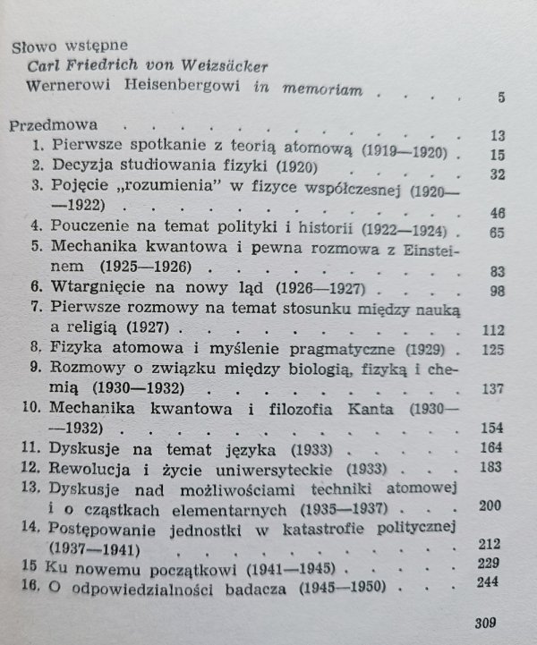 Werner Heisenberg Część i całość