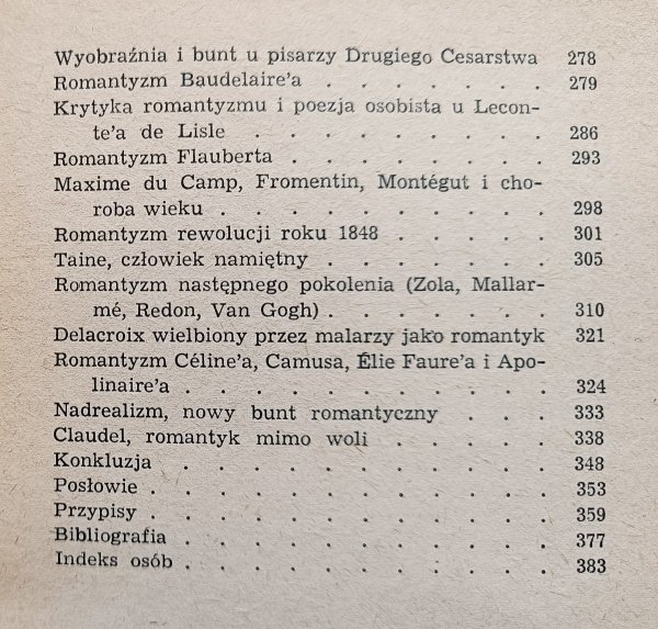 Henri Peyre Co to jest romantyzm