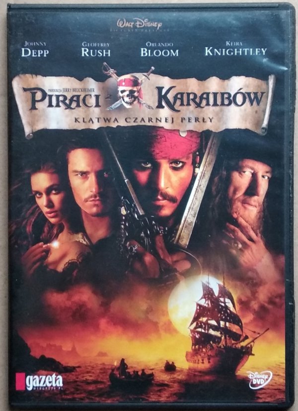 Gore Verbinski • Piraci z Karaibów: Klątwa czarnej perły • DVD