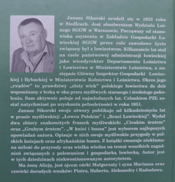 Janusz Sikorski W kniei i w buszu