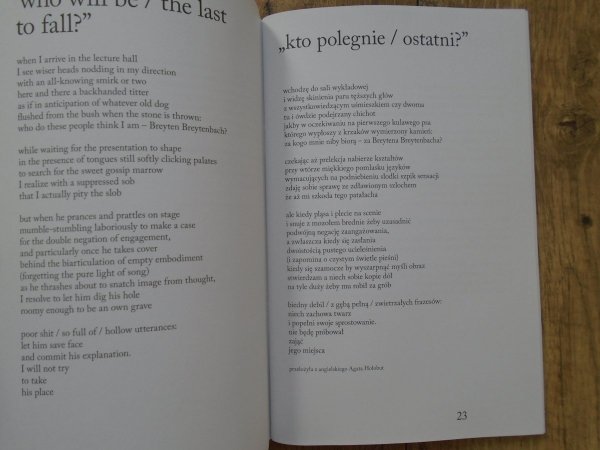 Breyten Breytenbach • Refren podróżny. Wiersze wybrane