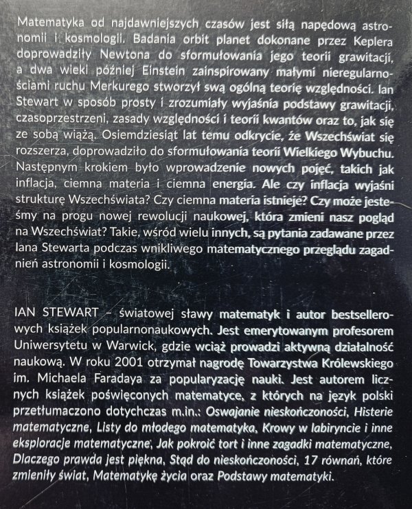 Ian Stewart Obliczanie wszechświata. Jak matematyka odkrywa wszechświat