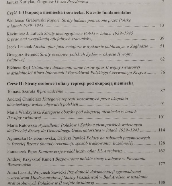 Polska 1939-1945 • Straty osobowe i ofiary represji pod dwiema okupacjami