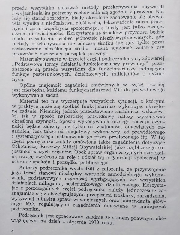 Prewencja. Wybrane zagadnienia. Podręcznik dla funkcjonariuszy