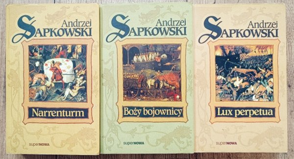Andrzej Sapkowski Trylogia husycka [komplet]