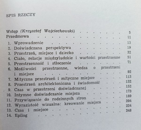 Yi-Fu Tuan Przestrzeń i miejsce