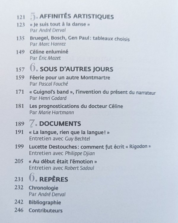Louis Ferdinand Celine / Le Magazine Litteraire