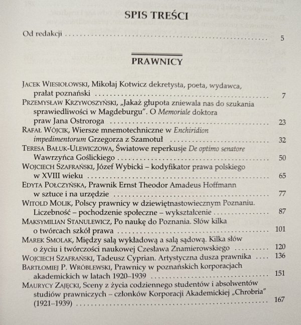 Kronika Miasta Poznania 2008 (3): Prawnicy