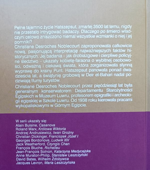 Hatszepsut: Tajemnicza królowa Egiptu