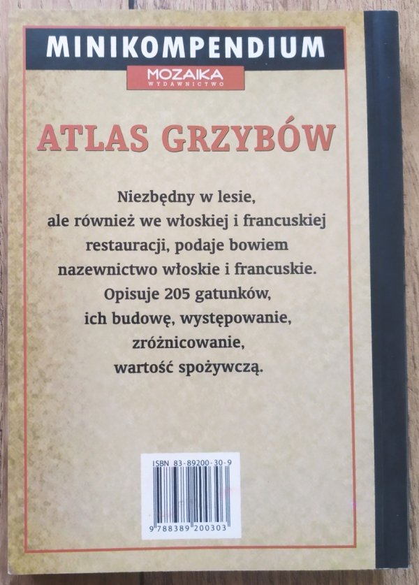 Atlas grzybów. Minikompendium