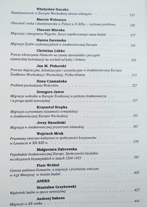 Wędrówka i etnogeneza w starożytności i średniowieczu