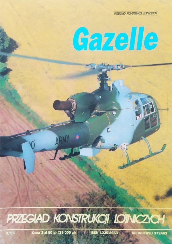 Przegląd konstrukcji lotniczych 3/95. Gazelle