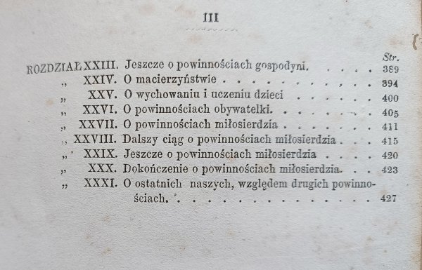 Klementyna Hoffmanowa Dzieła tom IX: O powinnościach kobiet / 1876
