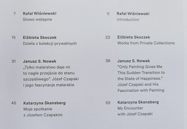 Józef Czapski. Dzieła z kolekcji prywatnych