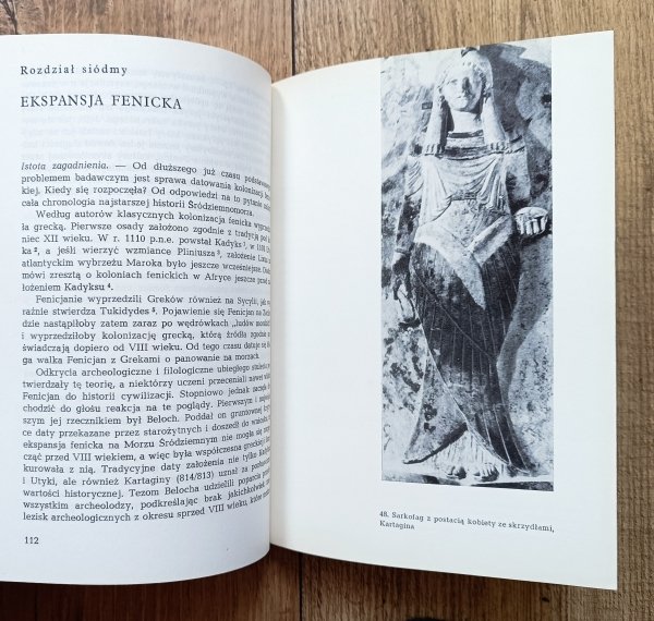 Sabatino Moscati Świat Fenicjan / dedykacja Wiktora Zina