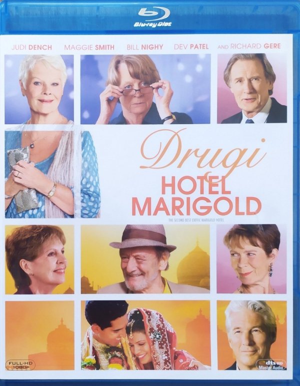 John Madden Drugi Hotel Marigold Blu-ray