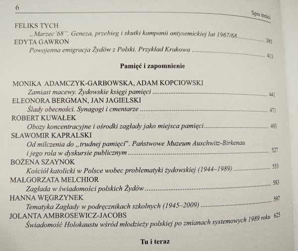 Następstwa zagłady Żydów. Polska 1944-2010