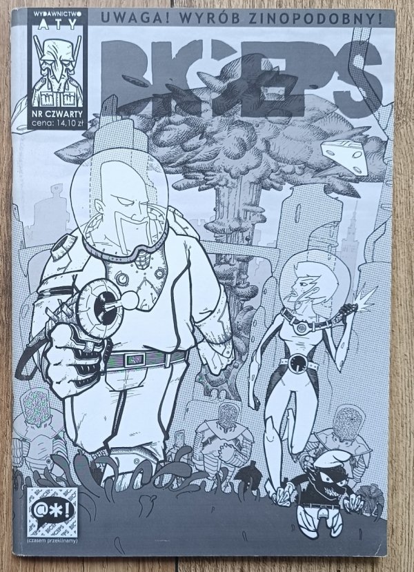 Czasopismo komiksowe Zin Biceps 4/2012