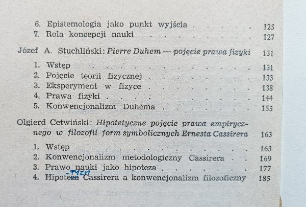 Pojęcie prawa nauki a konwencjonalizm początku XX wieku