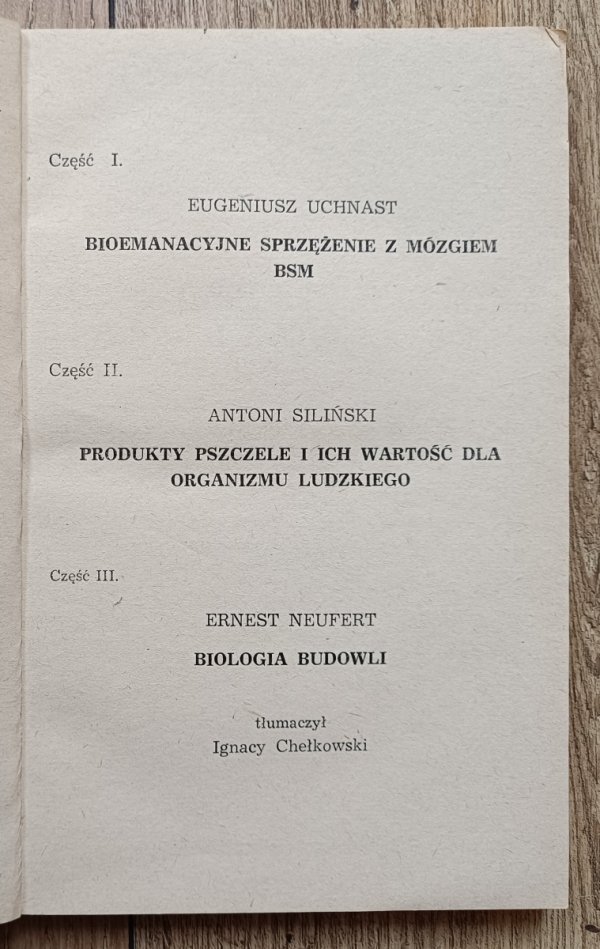 Biblioteka Różdżkarza tom 6. Metoda BSM. Produkty pszczele. Biologia budowli