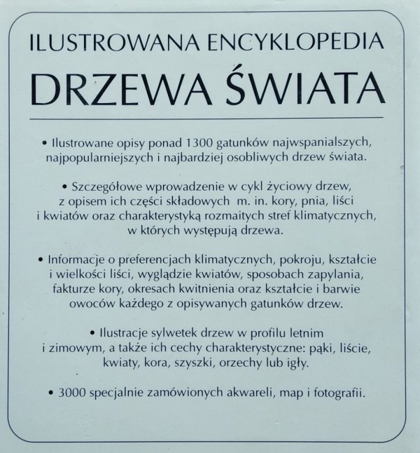 Drzewa świata. Ilustrowana encyklopedia