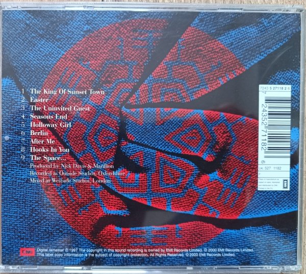 Marillion Seasons End CD