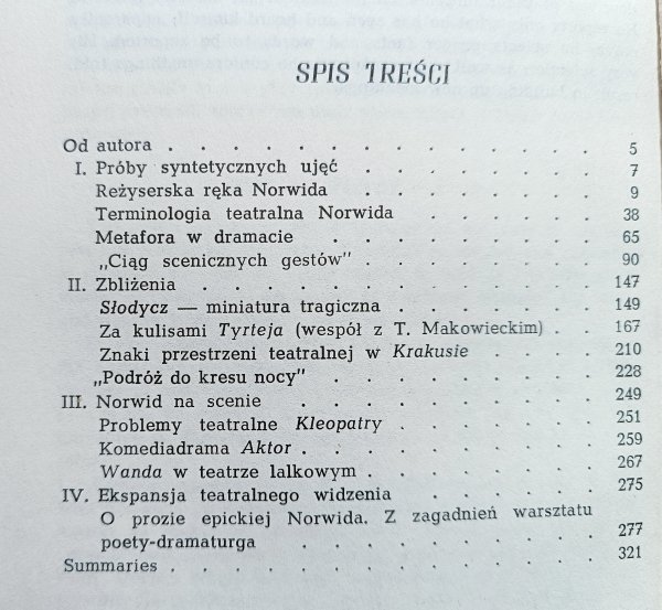 Irena Sławińska Reżyserska ręka Norwida