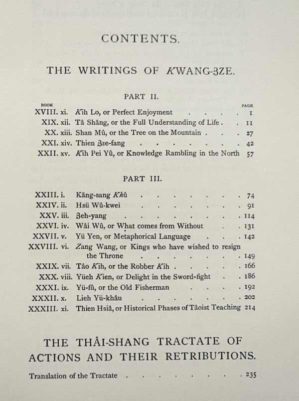 The Sacred Books of China. The Text of Taoism