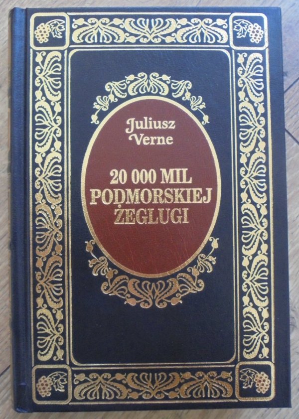 Juliusz Verne • 20000 mil podmorskiej żeglugi [zdobiona oprawa]