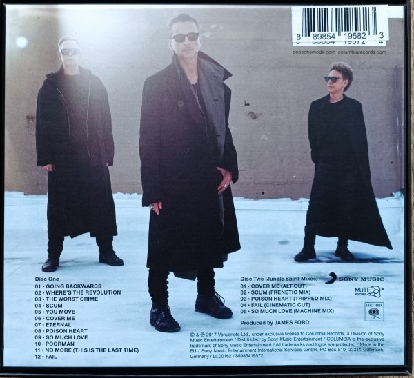 Depeche Mode Spirit 2CD / Special Edition with Band-Pin