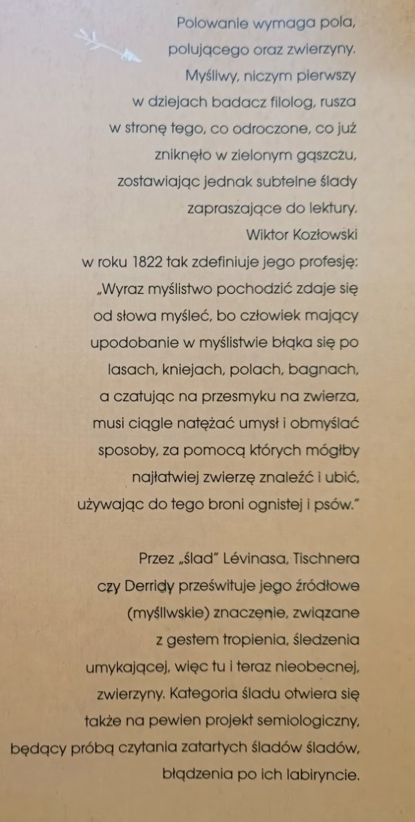 Beata Mytych Poetyka i łowy. O idei dawnego polowania w literaturze polskiej XIX wieku