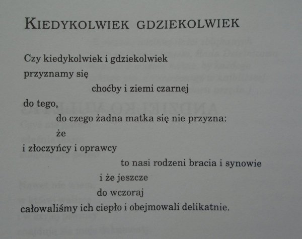 Lament nad Sarajewem • Antologia poezji bośniackiej