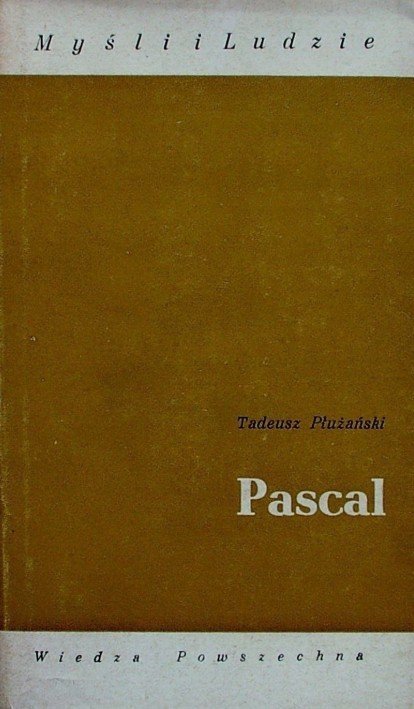 Tadeusz Płużański • Pascal  