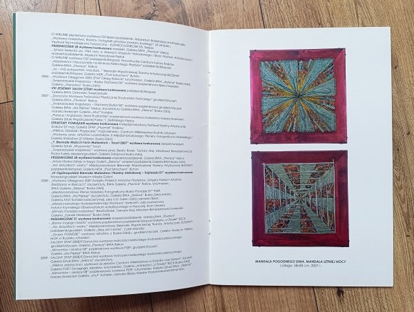 Tamara Maj Krajobrazy wspomnień: tkanina, collage, obiekty