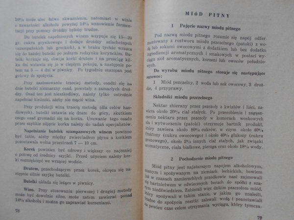 Jan Rudy • Wino, miód pitny, ocet owocowy w każdym domu z własnych surowców