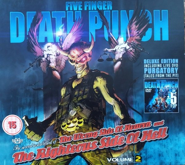 Five Finger Death Punch The Wrong Side of Heaven and the Righteous Side of Hell Volume 2 CD+DVD